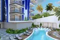 Complejo residencial Residential complex with swimming pool, gym and sauna, 2 km from the sea, Payallar, Turkey