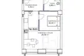 Wohnung 2 zimmer 51 m² Prenen, Litauen