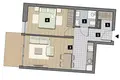 Квартира 2 комнаты 41 м² Краков, Польша