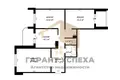 3 room apartment 72 m² Brest, Belarus