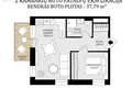 2 room apartment 38 m² Vilnius, Lithuania