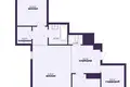 Apartamento 2 habitaciones 71 m² Lahojsk, Belarús