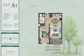 Apartamento 1 habitacion 69 m², Turquía