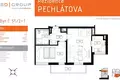 Mieszkanie 2 pokoi 46 m² Praga, Czechy
