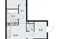 Квартира 3 комнаты 60 м² район Внуково, Россия