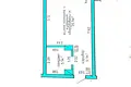Wohnung 1 zimmer 34 m² Kopishche, Belarus