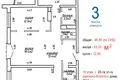 Квартира 3 комнаты 91 м² Минск, Беларусь