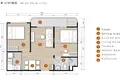 Mieszkanie 2 pokoi 48 m² Wichit, Tajlandia