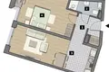 Квартира 2 комнаты 49 м² Краков, Польша