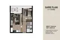 Apartamento 2 habitaciones 78 m² Mezitli, Turquía