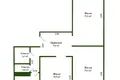 3 room apartment 71 m² Zareccia, Belarus