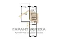 Appartement 2 chambres 45 m² Muchaviecki sielski Saviet, Bélarus