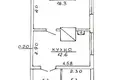 Wohnung 1 zimmer 42 m² Nieharelski sielski Saviet, Belarus