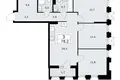 3 room apartment 78 m² Troitsk, Russia