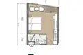 1 bedroom apartment 25 m² Choeng Thale, Thailand