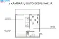 1 room apartment 36 m² Vilnius, Lithuania