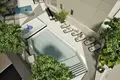 Kompleks mieszkalny New Esplora Residence with a swimming pool, green and lounge areas, JVC, Dubai, UAE