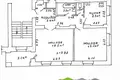 2 room apartment 60 m² Slonim, Belarus