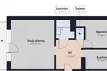 2 room apartment 48 m² Warsaw, Poland