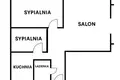 Apartamento 3 habitaciones 56 m² Lodz, Polonia