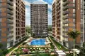 Wohnkomplex Residential complex with water park and swimming pool, 150 metres to the sea, Erdemli, Mersin, Turkey