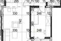Appartement 1 chambre 43 m² Radanovici, Monténégro