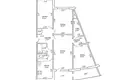 4 room apartment 83 m² Minsk, Belarus