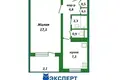 1 room apartment 35 m² Minsk, Belarus