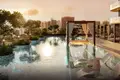 Complexe résidentiel New project Interstellar Tower with swimming pools and co-working spaces, JVT, Dubai, UAE