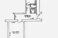 Wohnung 1 zimmer 32 m² Maladsetschna, Belarus