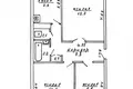 Apartamento 3 habitaciones 55 m² Fanipal, Belarús