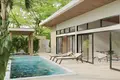 Kompleks mieszkalny New complex of villas with swimming pools and gardens in the center of Bo Phut, Samui, Thailand