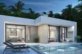 Complexe résidentiel New guarded complex of furnished villas with swimming pools close to the golf club, Phuket, Thailand