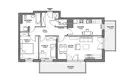 Квартира 3 комнаты 75 м² Варшава, Польша
