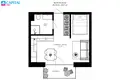 Appartement 2 chambres 30 m² Vilnius, Lituanie
