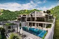 Wohnkomplex Complex of villas with swimming pools and terraces close to the beach, Fethiye, Turkey