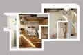 Apartamento 1 habitación 77 m² Kaliningrado, Rusia