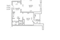 Mieszkanie 1 pokój 46 m² Mińsk, Białoruś