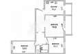 3 room apartment 74 m² Brest, Belarus