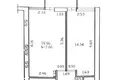 2 room apartment 48 m² Kaunas, Lithuania