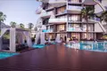 Complejo residencial New high-rise Phantom Residence with swimming pools in the prestigious area of JVC, Dubai, UAE