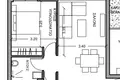 Wohnung 1 Schlafzimmer 64 m² Germasogeia, Zypern