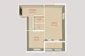 Квартира 1 комната 48 м² Минск, Беларусь
