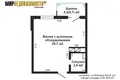 Apartamento 1 habitación 37 m² Kopisca, Bielorrusia