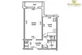 Wohnung 1 zimmer 34 m² Minsk, Belarus