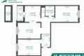 Квартира 3 комнаты 88 м² Ратомка, Беларусь