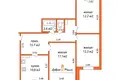 Wohnung 3 zimmer 72 m² Baryssau, Weißrussland