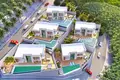 Residential complex Modern villas with parking and private swimming pools, Alanya, Turkey