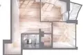 Mieszkanie 2 pokoi 54 m² Mińsk, Białoruś