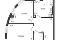 Квартира 2 комнаты 62 м² Калининград, Россия